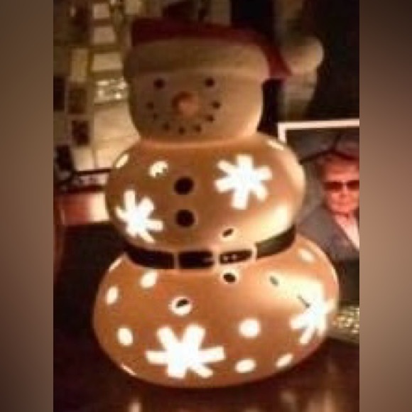 Very Cute PartyLite P91946 Santa Snow Tealight Holder ⛄️Bundle for a Discount⛄️ - Picture 4 of 4